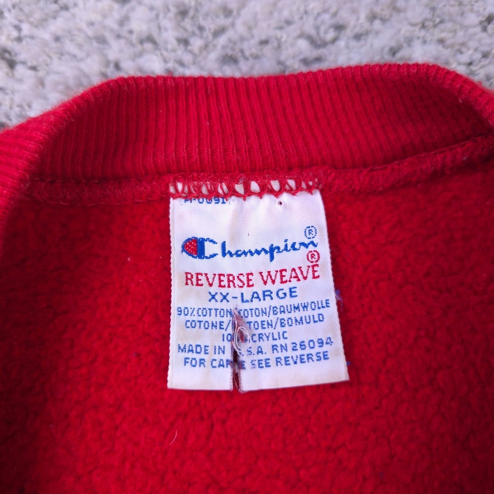 VTG Champion Reverse Weave Southampton Sweatshirt Men XXL Crew Neck Pullover USA - Picture 3 of 12